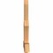 Ekena Millwork Redmond Smooth Timber Gable Bracket, Western Red Cedar, 60"W x 40"H x 3 1/2"D x 5 1/2"F, 16/12 Pitch GBW060X40X0406RED00SWR - alternate 5